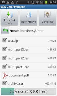 Download Easy Unrar, Unzip & Zip